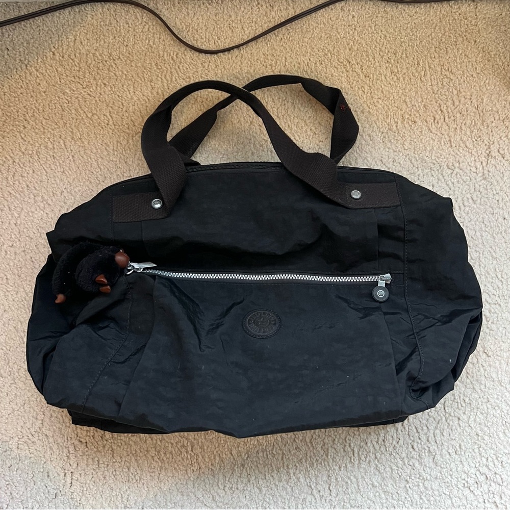 Kipling Black Duffel Bag